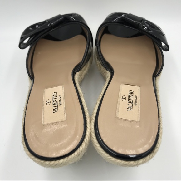 Valentino Mena in Black Patent Leather - Picture 6 of 8